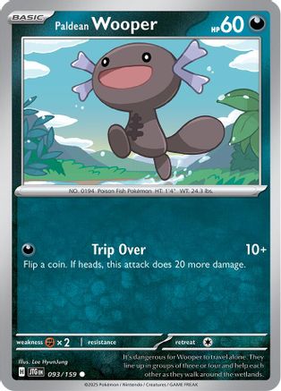 Paldean Wooper (093) [SV09 Journey Together] - Common