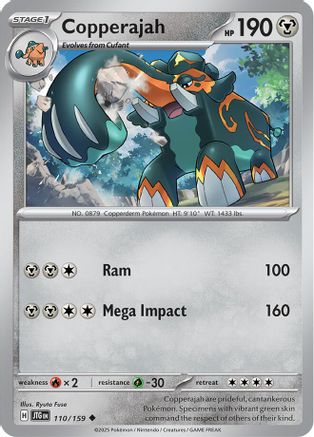 Copperajah (110) [SV09 Journey Together] Reverse Holofoil - Uncommon