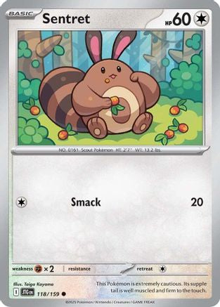 Sentret (118) [SV09 Journey Together] Reverse Holofoil - Common