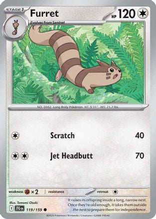 Furret (119/159) [SV09 Journey Together] - Common