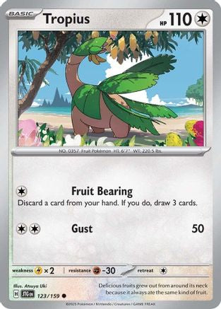 Tropius (123) [SV09 Journey Together] - Common