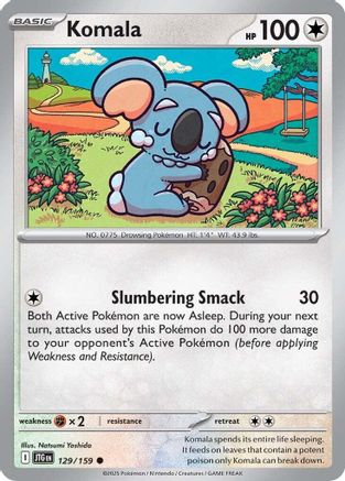 Komala (129) [SV09 Journey Together] - Common