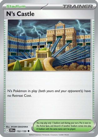 N's Castle (152) [SV09 Journey Together] Reverse Holofoil - Uncommon