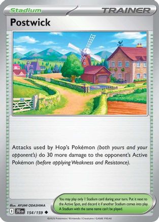 Postwick (154) [SV09 Journey Together] Reverse Holofoil - Uncommon