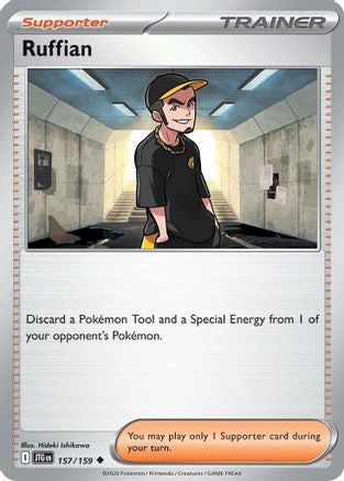 Ruffian (157/159) [SV09 Journey Together] Reverse Holofoil - Uncommon