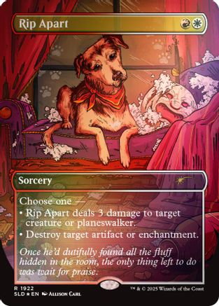 Rip Apart (SLD-1922) (Rainbow Foil) [Secret Lair Drop Series] Foil