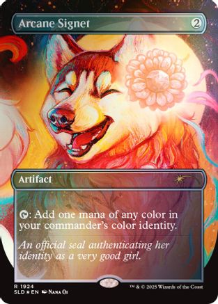 Arcane Signet (SLD-1924) (Rainbow Foil) [Secret Lair Drop Series] Foil