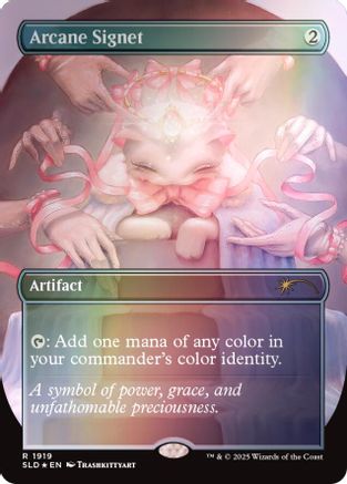 Arcane Signet (SLD-1919) (Rainbow Foil) [Secret Lair Drop Series] Foil
