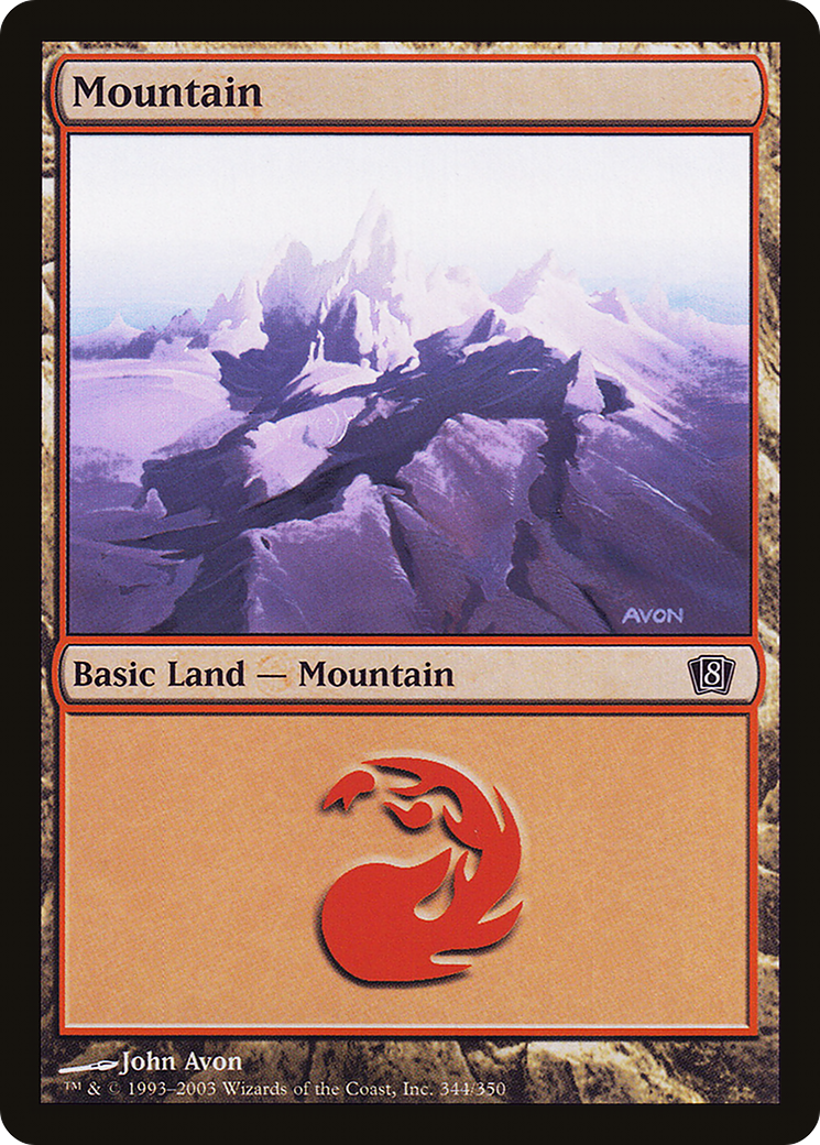 Mountain (8ED-344) [8th Edition]