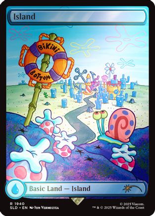 Island (SLD-1940) (Rainbow Foil) [Secret Lair Drop Series] Foil