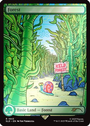 Forest (SLD-1943) (Rainbow Foil) [Secret Lair Drop Series] Foil