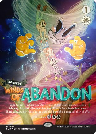 Winds of Abandon (Rainbow Foil) (SLD-1817) [Secret Lair Drop Series] Foil