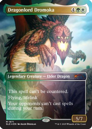 Dragonlord Dromoka (Rainbow Foil) (SLD-1971) [Secret Lair Drop Series] Foil