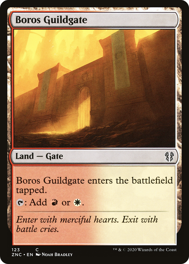 Boros Guildgate (ZNC-123) [Zendikar Rising Commander]