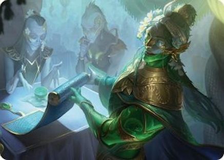 Sibsig Appraiser Art Card (8/54) (AATDM-008) [Art Series: Tarkir: Dragonstorm]