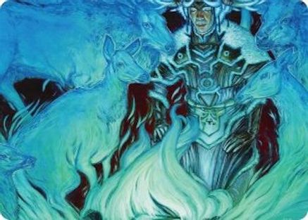 Unending Whisper Art Card (9/54) (AATDM-009) [Art Series: Tarkir: Dragonstorm]
