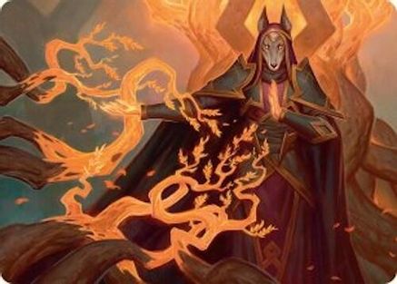 Abzan Devotee Art Card (10/54) (AATDM-010) [Art Series: Tarkir: Dragonstorm]