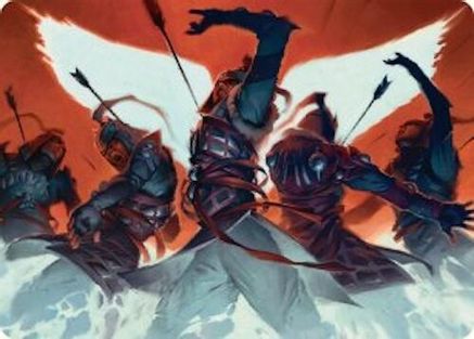 Desperate Measures Art Card (11/54) (AATDM-011) [Art Series: Tarkir: Dragonstorm]