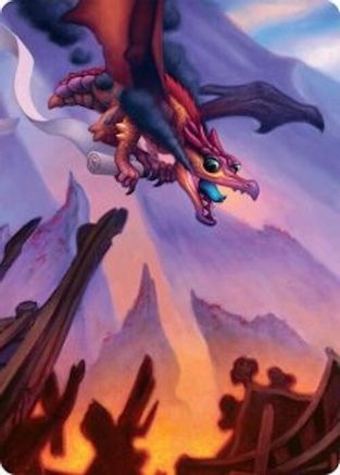 Scavenger Regent Art Card (45/54) (AATDM-045) [Art Series: Tarkir: Dragonstorm]