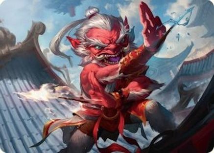 Devoted Duelist Art Card (15/54) (AATDM-015) [Art Series: Tarkir: Dragonstorm]