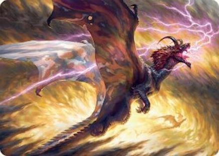 Stormscale Scion Art Card (17/54) (AATDM-017) [Art Series: Tarkir: Dragonstorm]
