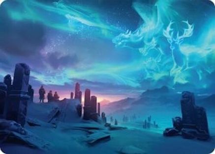 Auroral Procession Art Card (20/54) (AATDM-020) [Art Series: Tarkir: Dragonstorm]