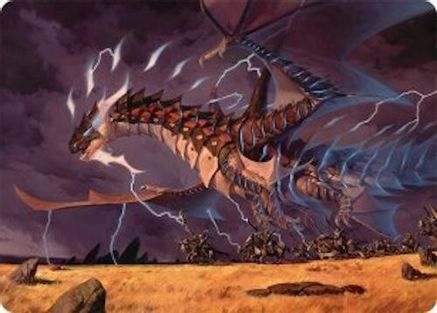 Neriv, Heart of the Storm Art Card (25/54) (AATDM-025) [Art Series: Tarkir: Dragonstorm]