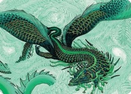 Teval, Arbiter of Virtue Art Card (38/54) (AATDM-038) [Art Series: Tarkir: Dragonstorm]