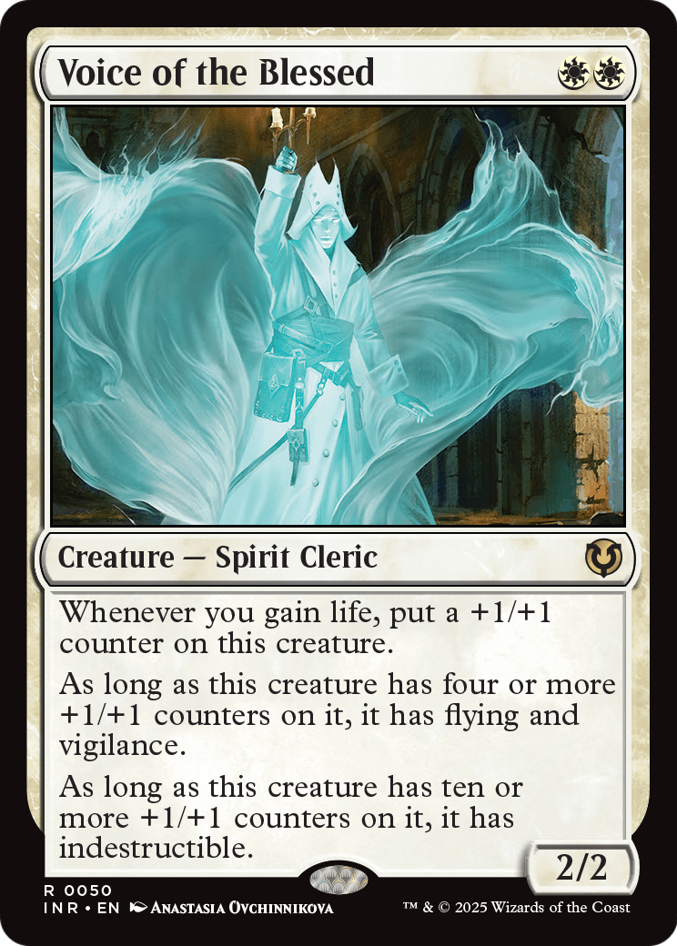 Voice of the Blessed (INR-050) [Innistrad Remastered] Foil