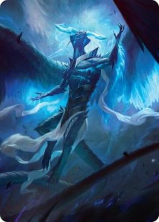 Ugin, Eye of the Storms Art Card (1/54) (AATDM-001) [Art Series: Tarkir: Dragonstorm]