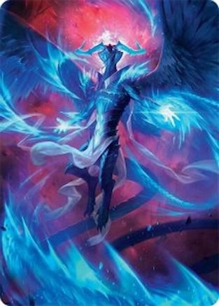 Ugin, Eye of the Storms Art Card (48/54) (AATDM-048) [Art Series: Tarkir: Dragonstorm]