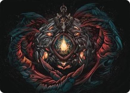 Mox Jasper Art Card (41/54) (AATDM-041) [Art Series: Tarkir: Dragonstorm]