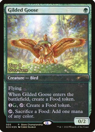 Gilded Goose (Top 8) (GAME-005) [Game Day & Store Championship Promos]