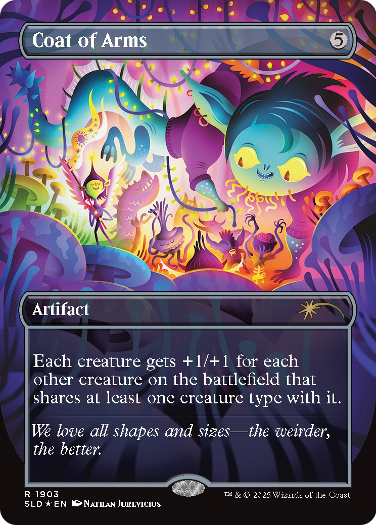 Coat of Arms (SLD-1903) (Borderless) [Secret Lair Drop] Foil