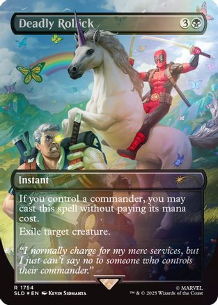 Deadly Rollick (Rainbow Foil) (SLD-1754) [Secret Lair Drop] Foil