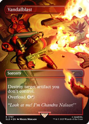 Vandalblast (SLD-1757) (Rainbow Foil) [Secret Lair Drop] Foil