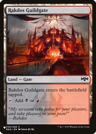 Rakdos Guildgate (LIST-255) [The List Reprints]