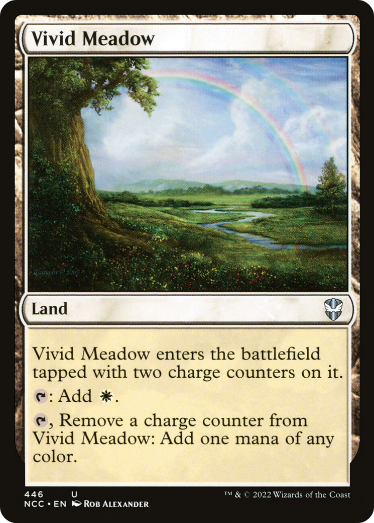 Vivid Meadow (NCC-446) [New Capenna Commander]