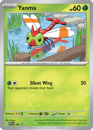 Yanma (185) [SV Scarlet & Violet Promo Cards] Holofoil - Promo