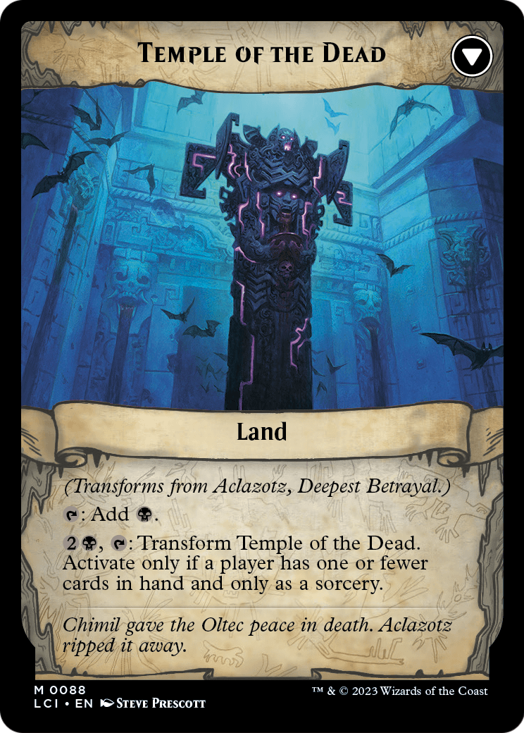Aclazotz, Deepest Betrayal (LCI-088) [The Lost Caverns of Ixalan] Foil