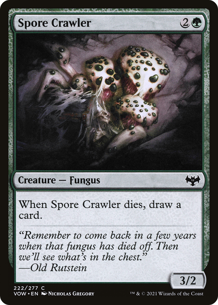 Spore Crawler (VOW-222) [Innistrad: Crimson Vow] Foil