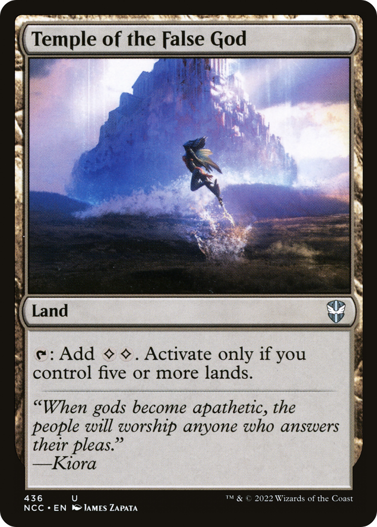 Temple of the False God (NCC-436) [New Capenna Commander]