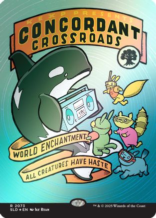 Concordant Crossroads (SLD-2073) (Rainbow Foil) [Secret Lair Drop Series] Foil