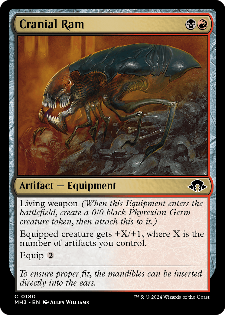 Cranial Ram (MH3-180) [Modern Horizons 3]