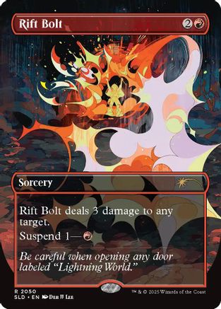 Rift Bolt (SLD-2050) [Secret Lair Drop Series]