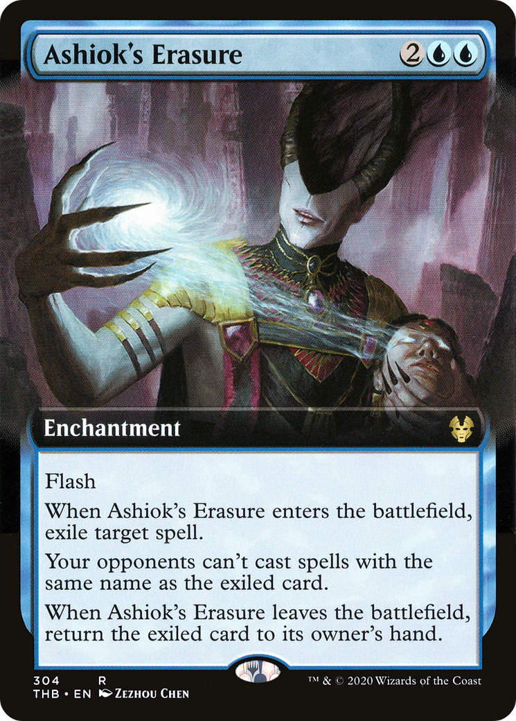 Ashiok's Erasure (Extended Art) (THB-304) [Theros Beyond Death]