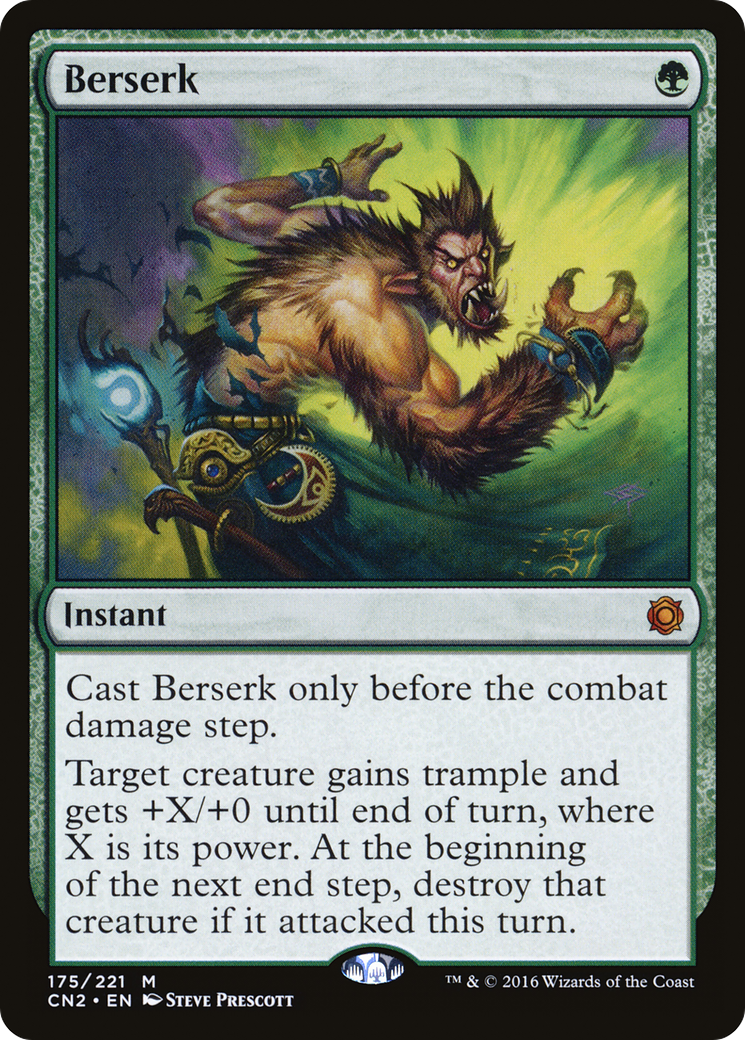 Berserk (CN2-175) [Conspiracy: Take the Crown] Foil