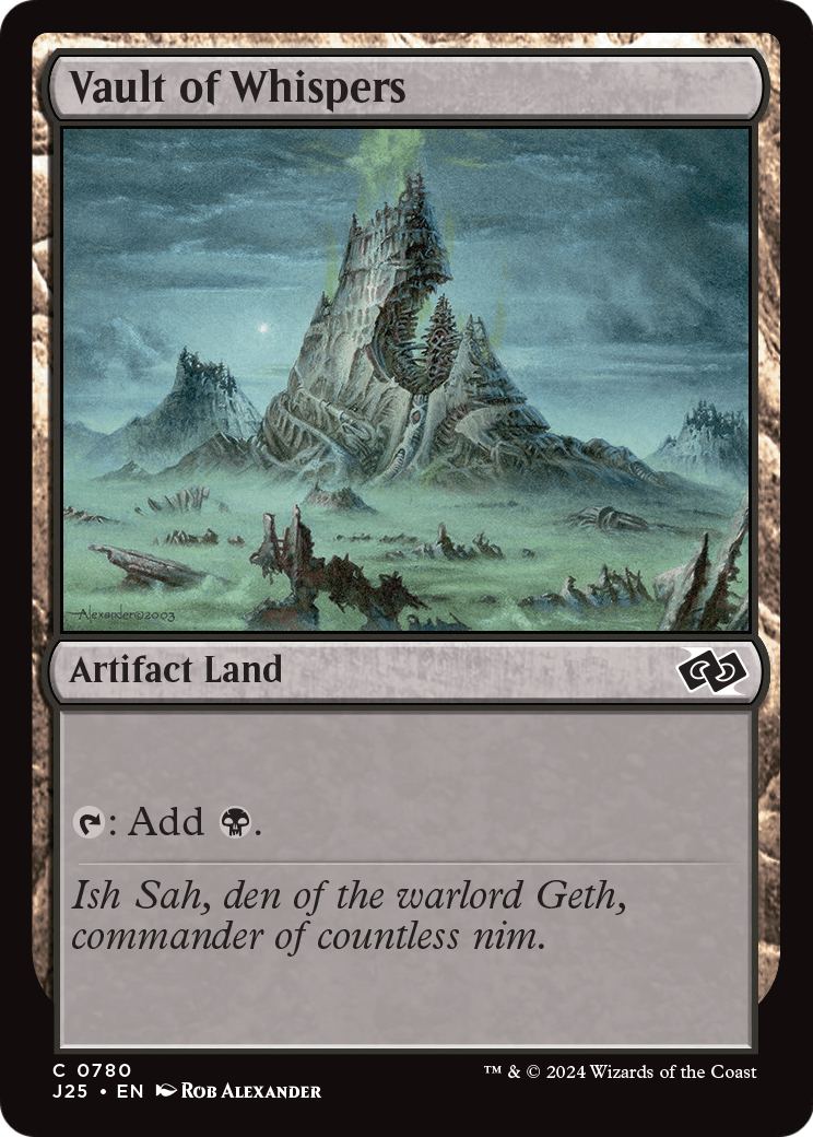 Vault of Whispers (J25-780) [Foundations Jumpstart]