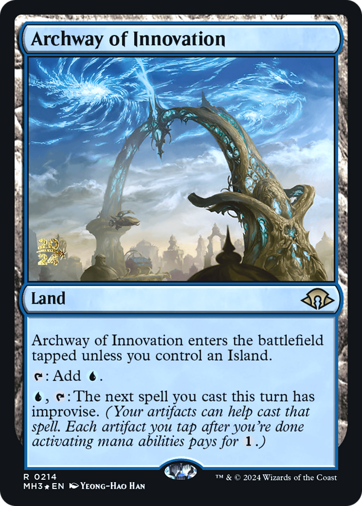 Archway of Innovation (PRE-214) [Modern Horizons 3 Promos] Foil