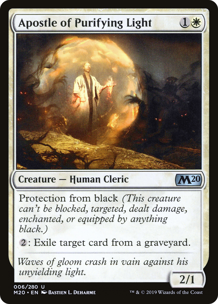 Apostle of Purifying Light (M20-006) [Core Set 2020] Foil